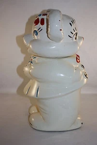 1950'S VINTAGE TURNABOUT GIRL AND BOY BEAR COOKIE JAR - Picture 1 of 5