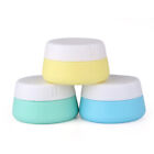 3 Pcs Cosmetic Containers 20ml Silicone Round Compact Cream Jars Travel Home