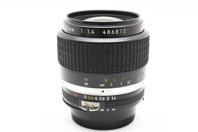 [Exc+++] Nikon Ai-s Ais Nikkor 35mm f/1.4 MF Camera Lens From JAPAN #2394240A - Image 1 of 4