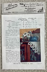 Vintage Decorative Tole Painting Pattern Pkt China Cupboard Cheri Rol - Picture 1 of 1