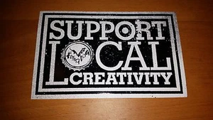 Flying Dog Brewery craft beer Support Local Creativity sticker Frederick MD - Picture 1 of 1