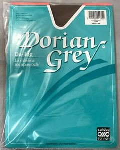 Dorian Grey Da-Ling Transparent Tights Medium Dark Tan / Brown (Vera) - Picture 1 of 3