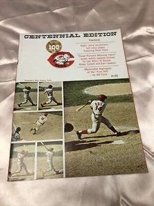Cincinnati Reds 1969 Centennial Edition Baseball Yearbook - Picture 1 of 3