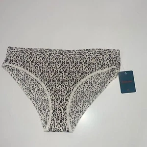 Tommy John Women’s Cool Cotton Animal Cheetah Print Cheeky Panties NWT - Picture 1 of 6