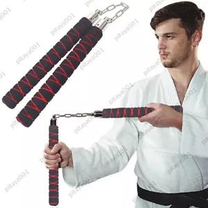 Schaumstoff Nunchucks Stick Nunchakus Kampfsport Training Praxis für Anfänger DE - Bild 1 von 11