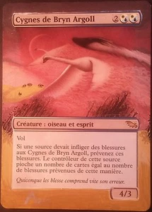 Cygnes de Bryn Argoll Altéré - Altered Swans of Brynn Argoll - AVF - Magic mtg - Picture 1 of 1