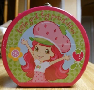 ERDBEERE SHORTCAKE METALL BLECH BEHÄLTER ETUI BROTDOSE NR PARTY GESCHENK - Bild 1 von 6