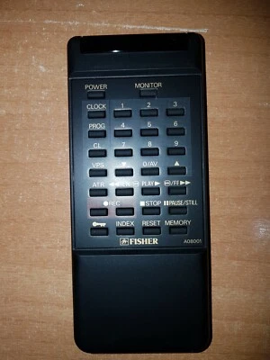 Fisher Remote Control A08001 ORIGINAL NEW OLD STOCK - Image 1 of 3