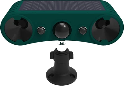 Solar Indoor&Outdoor Motion Sensor Alarm-2*130Db Loud Siren Noise Maker,4 Modes, - Image 1 of 4