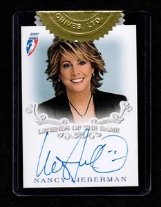 2007 WNBA Sealed Case Topper NANCY LIEBERMAN All Time Great HOF Autograph - Bild 1 von 2