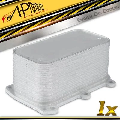 Enfriador de aceite de motor A-Premium para Benz C300 C63 AMG E300 G550 GLC300 S560 S63 AMG Foto 1 de 4