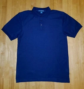 NWOT--BOYS PORT AUTHORITY NAVY BLUE POLO SHIRT--SCHOOL UNIFORMS--SIZE XL - Picture 1 of 2