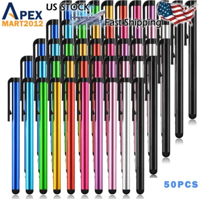 50x Universal Stylus Touch Screen Pen For iPad iPhone Samsung Kindle Tablet PC - Image 1 of 4