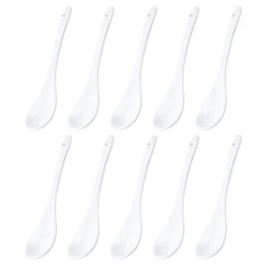 10 PIEZAS Cucharas Cucharas de Sopa para Niños Cuchara de Azúcar de Cerámica - Imagen 1 de 12