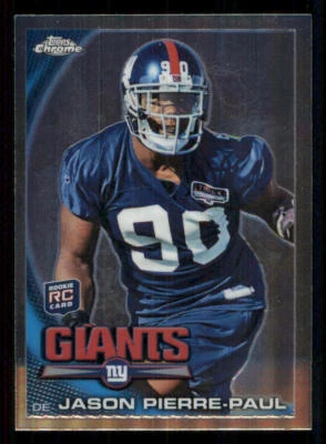2010 Topps Chrome #C201 Jason Pierre-Paul RC - Image 1 of 2