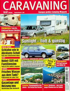 Caravaning 10/2007 Sunlight C 55 D Supertest BMW X3 3.0d im TEST - Bild 1 von 2