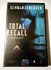 TOTAL RECALL Schwarzenegger film movie VHS cassette PAL SECAM video vintage - Bild 1 von 3