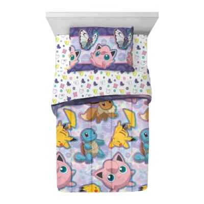 Juego de cama reversible para niños Pikachu "Friendly Battle" - W14733316645, AB0CCBZXMZY5 Foto 1 de 4