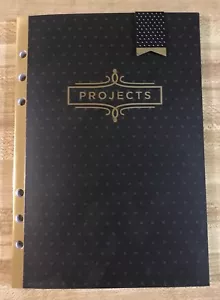 New Black Projects Scheduling Notebook - Foto 1 di 3