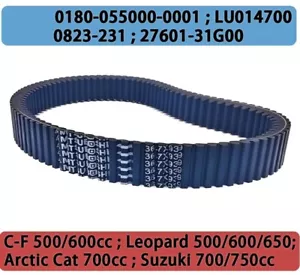 0180-055000-0002 Drive Belt 939x36.7 For Linhai 500 Stels 600Y 600GT LU014700 . - Picture 1 of 9