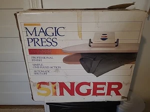 SINGER MP-4 MAGIC PRESS ELECTRIC CLOTHING DRY IRON COMMERCIAL HEAT TRANSFER - Picture 1 of 6