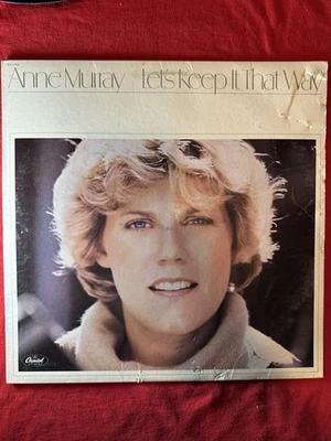 Anne Murray – Let's Keep It That Way Vinyl Record Album LP ST-511743 - Image 1 of 4