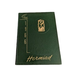 1966 HERMIAD YEARBOOK PLAINFIELD HIGH SCHOOL CONNECTICUT - Picture 1 of 6