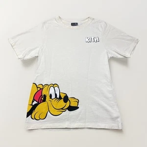 Kith Kids x Disney Sleepy Pluto Vintage Tee-Sandrift Size XL (14-16) Crew Neck - Picture 1 of 15
