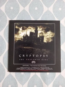 Cryptopsy - Unspoken King (2008) Promo CD - Picture 1 of 4
