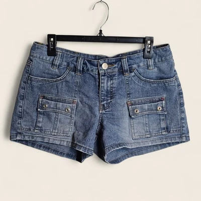 Unionbay Y2K 2000s Short Mini Denim Blue Jean Shorts Womens Juniors 11 Preppy - Image 1 of 4