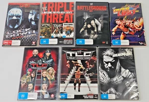 WWE Wrestling DVD Collection Bundle 7X DVDS Región 4 2009-2019 - Imagen 1 de 10