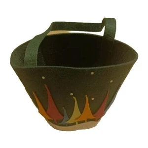 Weihnachtsbeutel Filzbeutel Weihnachtsgeschenk Haus Vliesbeutel - Bild 1 von 2