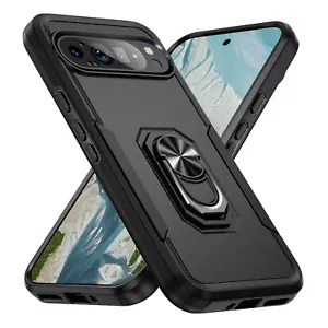 Custodia supporto anello resistente antiurto per Google Pixel 9 Pro XL 8 Pro 7A 6 - Foto 1 di 29
