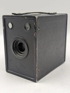 Vintage 1930’s Agfa D-6 Cadet Box Camera – shutter works - Foto 1 di 9