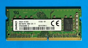 1X 8GB Kingston PC4-2666V laptop ram HP26D4S9S8MD-8 - TESTED - Picture 1 of 2