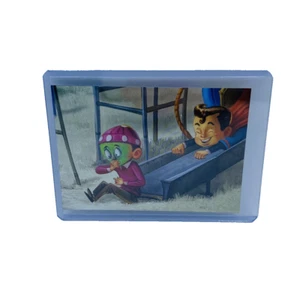 2014 Cryptozoic DC Epic Battles Make Believe Superman Brainiac #PB-06 Card - Picture 1 of 2