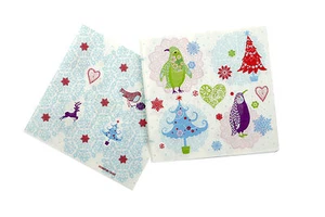 Papierservietten Eiszeit Overbeck And Friends Papier 20 Servietten Mundtuch - Picture 1 of 4