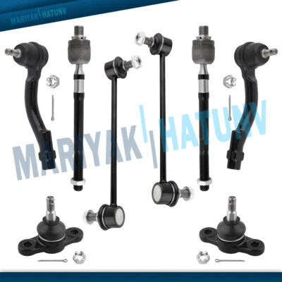 8PCS Front Suspension Kit For 2005 - 2008 2009 2010 Kia Sportage Hyundai Tucson - Image 1 of 4