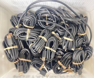 Lot of 5 Dell DisplayPort Cable 6 ft (6') DP Male to DP Male Dell Samsung & More
