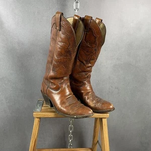 Mens Justin Cowboy Boot Style 1657 Size 7.5D - Picture 1 of 8