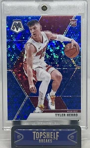 TYLER HERRO RC 2019-20 PANINI MOSAIC FAST BREAK BLUE DISCO PRIZM 20/85 223 HEAT - Picture 1 of 3