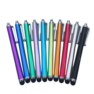 10x Stylus Touchpen Eingabestift Metall - Smartphone Tablet- iphone ipad samsung - Bild 1 von 3