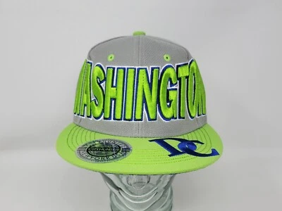 Gorra City Hunter Washington DC bordada Ultimate adulto Snapback verde Foto 1 de 4