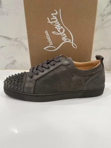 Nuevo en caja Christian Louboutin Para hombres Louis Junior Picos Orlato Plano Multi Zapatilla 44.5 - Imagen 1 de 10