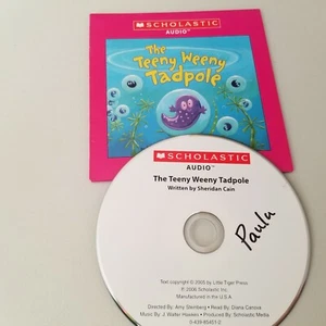 Teeny weeny tadpole audiobook cd scholastic children kids - Picture 1 of 1