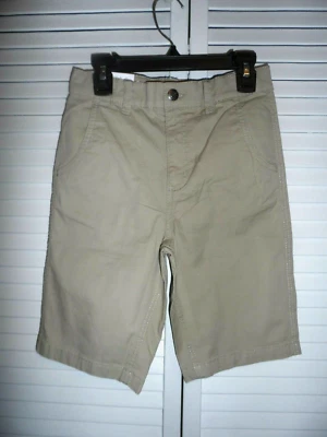 ПРОДАЖИ большой Sonoma мальчиков размер 8 плоский передний регулируемый талии хаки шорты новый с Ярлыками - Изображение 1 из 4