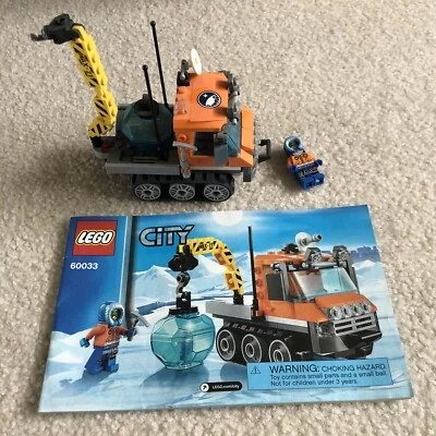 LEGO City 60033: Arctic Ice Crawler 100% Complete With Manual - Image 1 of 4