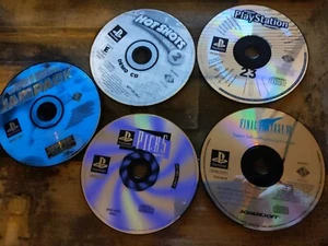 Vintage Sony PlayStation 1 Final Fantasy VII Hot Shots Golf Demo Lot - Picture 1 of 4