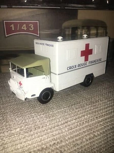 IXO 1/43 Simca Cargo Truck  CROIX-ROUGE FRANCAISE RED CROSS RARE MINT - Picture 1 of 7