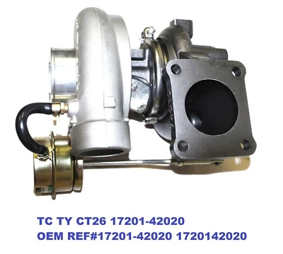 CT26 Turbo para Toyota 87-93 Supra 7MGT-3 88-91 Soarer 7MGTEU-3 17201-42020 Foto 1 de 4